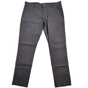 XRAY Jeans Men's Charcoal Stretch Flat Front Casual Pants Size‎ 34x30